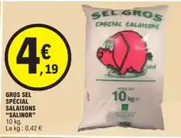 E.Leclerc Gros sel spécial salaisons offre