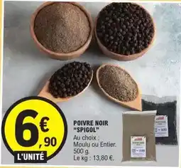 E.Leclerc Poivre noir offre