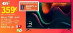 E.Leclerc Sharp - google tv led offre