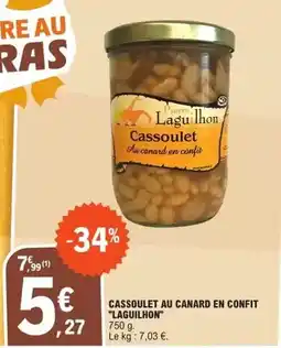 E.Leclerc Canard - cassoulet au en confit offre
