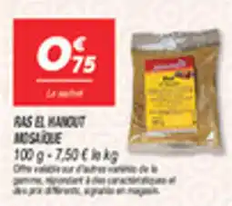 Netto Ras el hanout mosaique offre