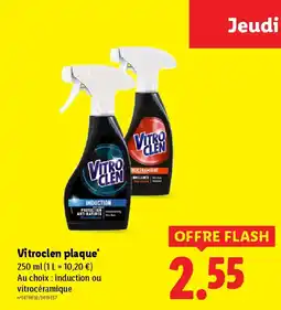 Lidl VITRO CLEN Vitroclen plaque offre