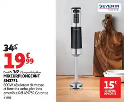 Auchan Mixeur plongeant sm3771 offre