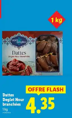 Lidl Dattes Deglet Nour branchées offre