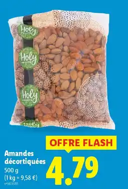 Lidl Amandes décortiquées offre