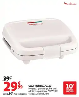 Auchan Gaufrier wj170112 offre