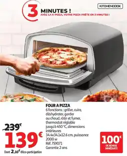 Auchan Four a pizza offre