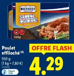 Lidl MCENNEDY Poulet effiloché offre