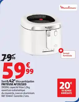 Auchan Friteuse af2521e0 offre