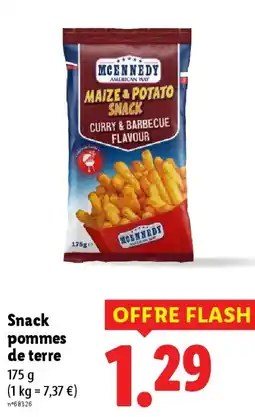 Lidl MCENNEDY Snack pommes de terre offre