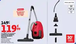 Auchan Aspirateur traîneau avec sac rowenta ro3134ea offre
