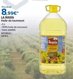 Costco La masía huile de tournesol offre
