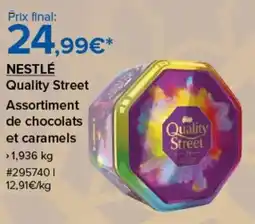 Costco Nestlé quality street assortiment de chocolats et caramels offre