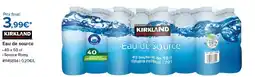 Costco Kirkland eau de source offre