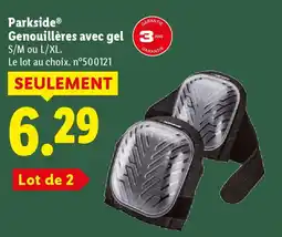 Lidl PARKSIDE Genouillères avec gel offre