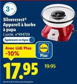 Lidl Lidl - appareil à barbe à papa offre