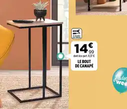 Centrakor Le bout de canapé offre