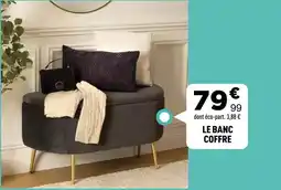Centrakor Le banc coffre offre
