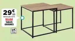 Centrakor Tables gigognes offre