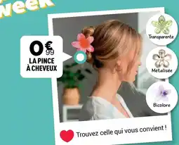 Centrakor La pince à cheveux offre