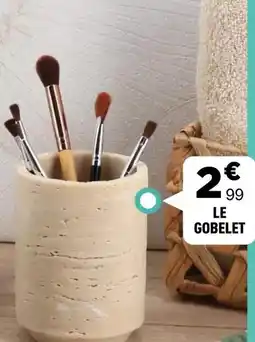 Centrakor Le gobelet offre