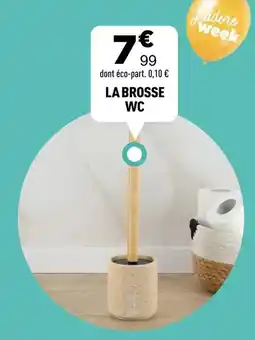 Centrakor La brosse wc offre