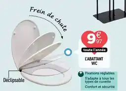 Centrakor Tous - l'abattant wc offre