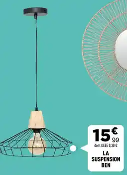 Centrakor La suspension ben offre