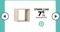 Centrakor L'étagère 1 case offre