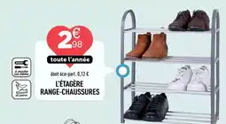 Centrakor L'étagère range-chaussures offre
