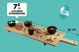 Centrakor La planche de présentation offre