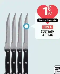 Centrakor Couteaux à steak offre