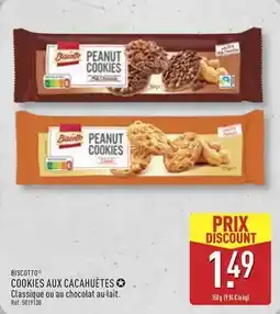ALDI Cookies aux cacahuetes offre