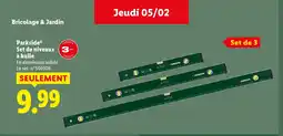 Lidl PARKSIDE Set de niveaux à bulle offre