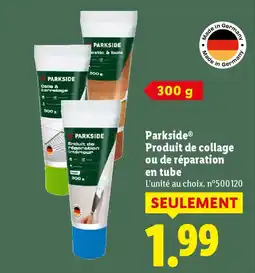 Lidl PARKSIDE Produit de collage ou de réparation en tube offre
