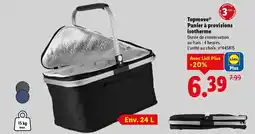 Lidl TOPMOVE Panier à provisions isotherme offre