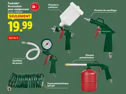 Lidl PARKSIDE Accessoires pour compresseur offre