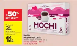 Carrefour Market Mochis maison de corée offre