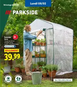 Lidl PARKSIDE Serre offre