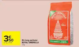 Carrefour Market Riz long parfumé royal umbrella offre