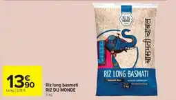 Carrefour Market Riz long basmati riz du monde offre