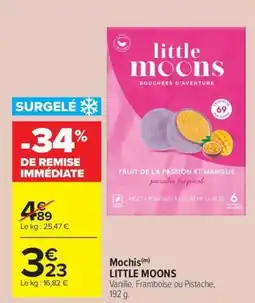 Carrefour Market Mochis little moons offre