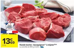 Carrefour Market Viande bovine: bourguignon à mijoter offre