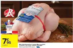 Carrefour Market Poulet fermier label rouge offre