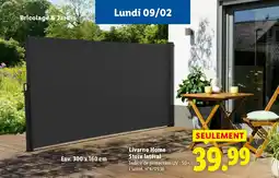 Lidl Livarno Home Store latéral offre