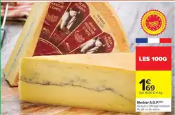 Carrefour Market Morbier a.o.p. offre