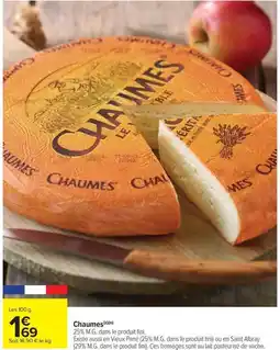 Carrefour Market Chaumes offre