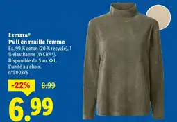 Lidl ESMARA Pull en maille femme offre
