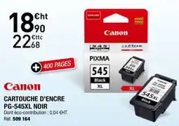 Hyperburo CANON Cartouche d'encre pg-545xl noir offre
