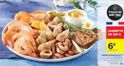 Carrefour Market Assiette de fruits de mer offre